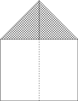   Figure 3 - Fold Down Top Right Corner